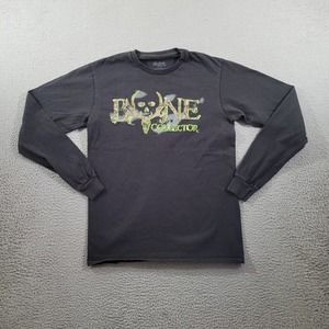 Bone Collector Shirt Mens‎ Small Black Hunting Outdoor Gorpcore Country Tee